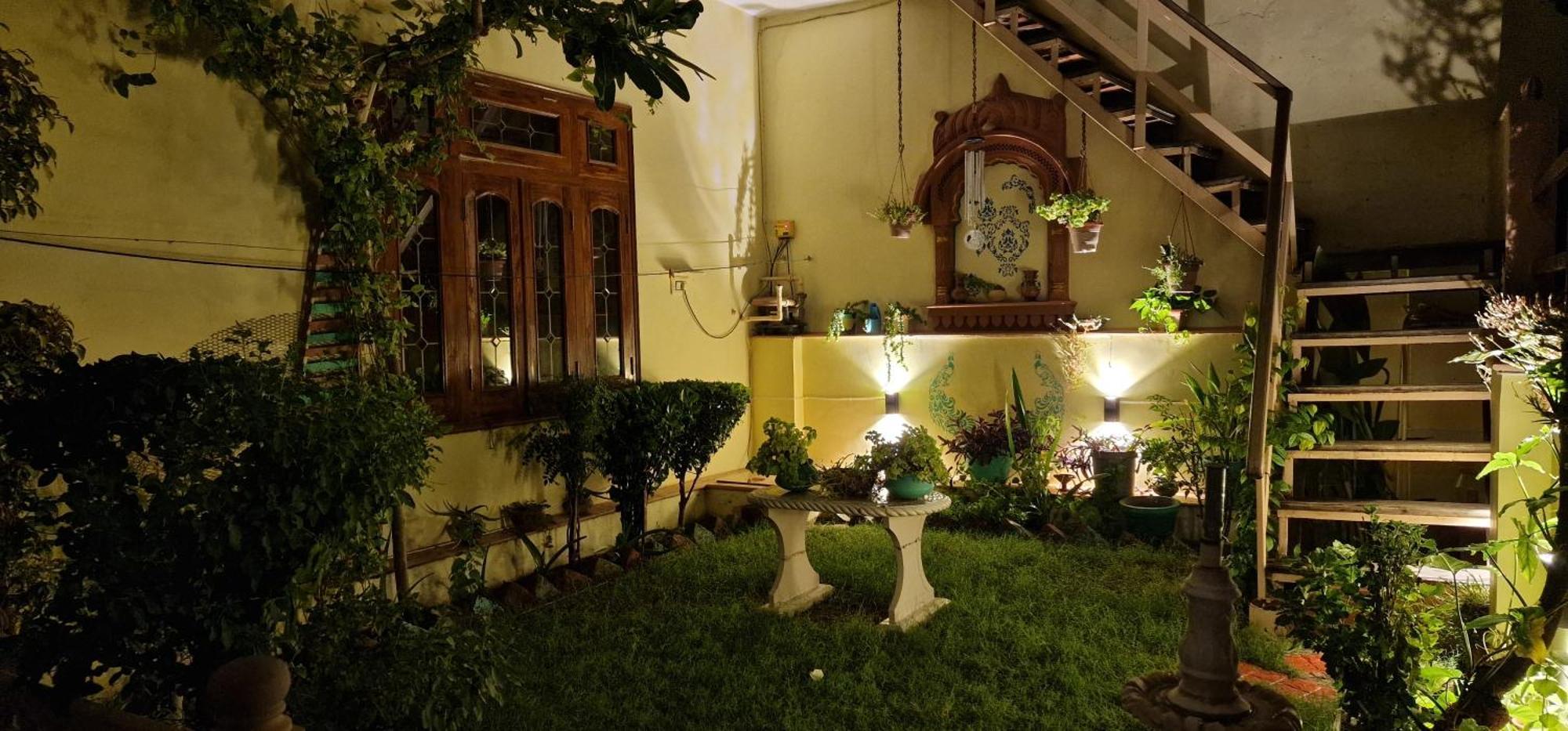 Ferienwohnung Harsidhi Haveli Bikaner Exterior foto