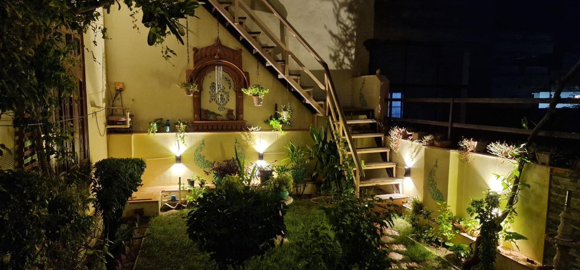 Ferienwohnung Harsidhi Haveli Bikaner Exterior foto
